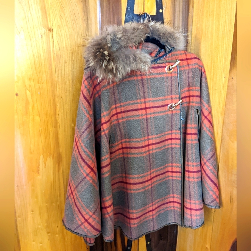 Vintage cape coat